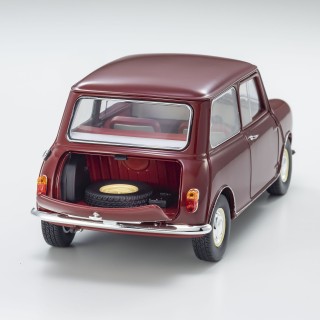 Morris Mini Minor 1967 Cherry Red 1:18