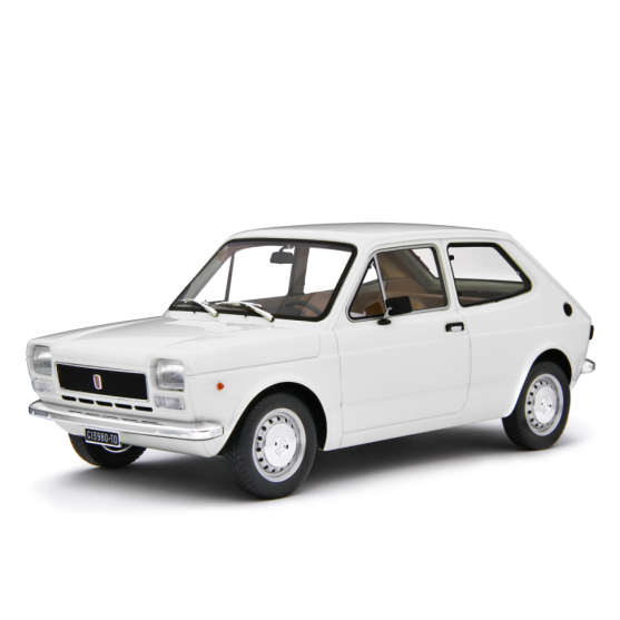 Fiat 127 1° Serie 1972 3 porte Bianco 1:18