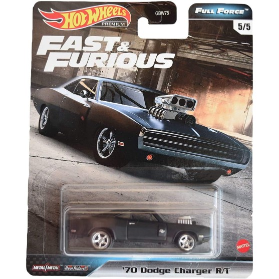 Dodge Charger R/T 1970 "Fast & Furious" Black 1:64