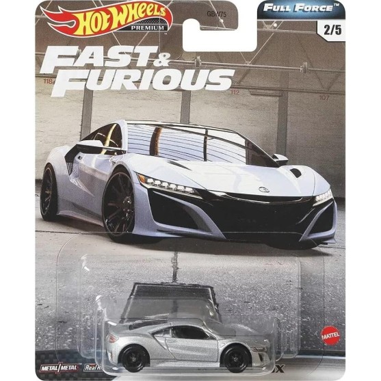 Acura NSX 2017 "Fast & Furious" Silver 1:64