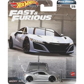 Acura NSX 2017 "Fast & Furious" Silver 1:64