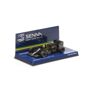 Lotus-Renault 98T F1 1986 dirty version Ayrton Senna 1:43