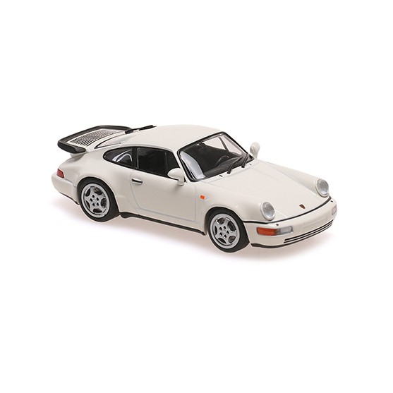 Porsche 911 (964) Turbo 1990 White 1:43