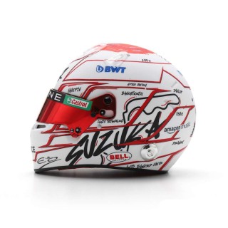 Esteban Ocon Casco Bell Helmet BWT Alpine Japanese GP 1:5