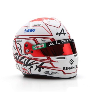 Esteban Ocon Casco Bell Helmet BWT Alpine Japanese GP 1:5