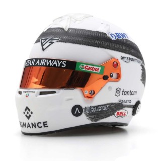 Pierre Gasly Casco Bell Helmet F1 2023 Qatar GP 2023 Sprint Race BWT Alpine 1:5