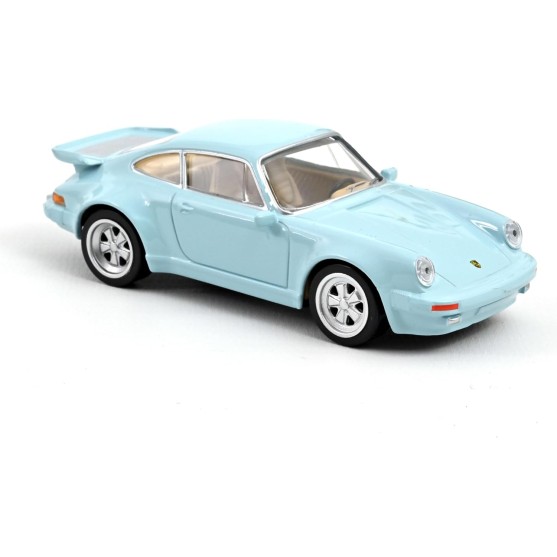 Porsche 911 930 3.0 Turbo Coupè 1987 Light Blue 1:43