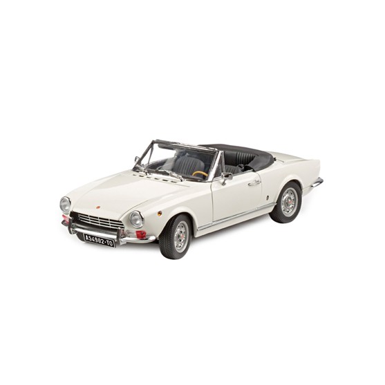 Fiat 124 Spider AS 1400 1965 Bianco 1:18