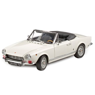 Fiat 124 Spider AS 1400 1965 Bianco 1:18