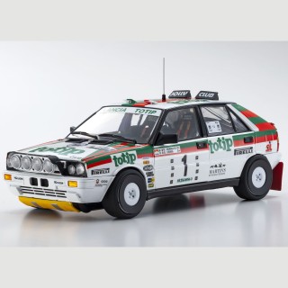 Lancia Delta HF 4WD Winner Targa Florio Rally 1987 Jolly Club Totip Giuseppe Cerri - Dario Cerrato 1:18