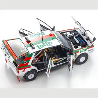 Lancia Delta HF 4WD Winner Targa Florio Rally 1987 Jolly Club Totip Giuseppe Cerri - Dario Cerrato 1:18