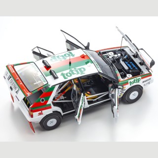 Lancia Delta HF 4WD Winner Targa Florio Rally 1987 Jolly Club Totip Giuseppe Cerri - Dario Cerrato 1:18