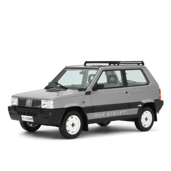 Fiat Panda 4x4 Sisley II 1989 Grigio Metallizzato 1:18