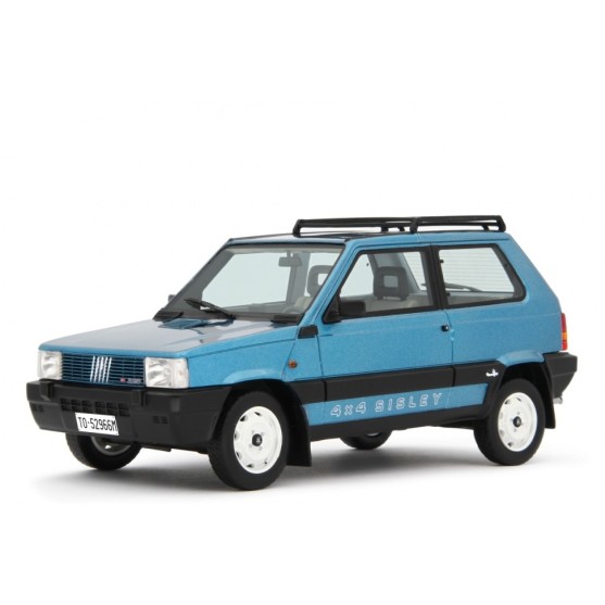 Fiat Panda 4x4 Sisley II 1989 Blu Metallizzato 1:18