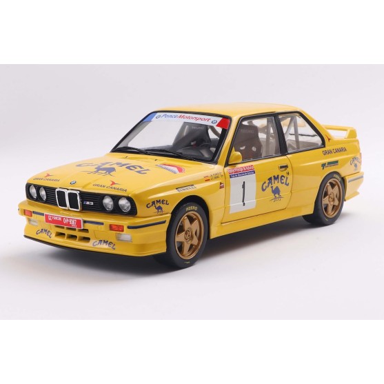 BMW M3 (E30) 3rd Rallye Principe Asturias 1992 José María Ponce - José Carlos Déniz 1:18