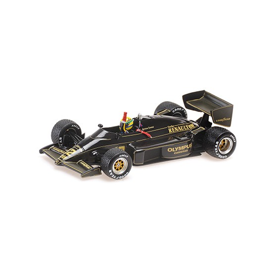 Lotus Renault 97T Winner F1 1985 Portugal Gp Ayrton Senna End of Race 1:43