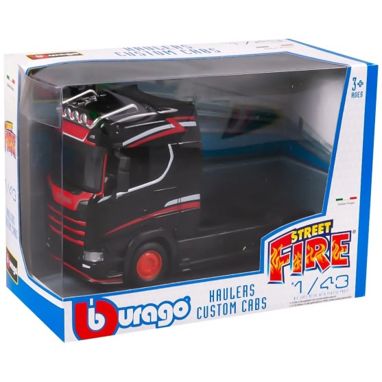 Scania 770 S Street FireHaulers Cabs Black 1:43