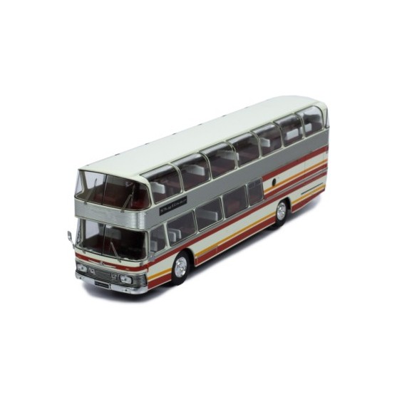 Neoplan NH 22L Skyliner 1983 White and Red 1:43
