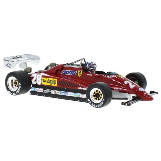 Ferrari 126 C2 1982 Monaco GP with Didier Pironi 1:18